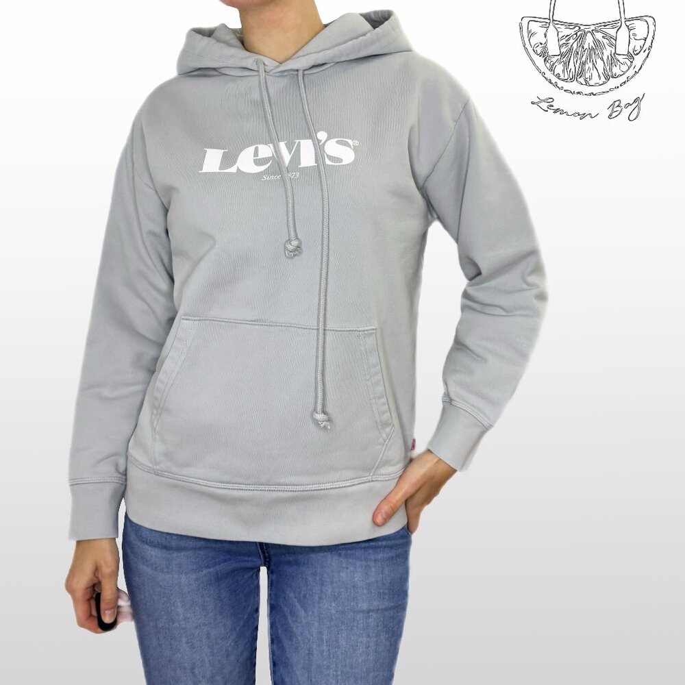 Levi’s / Relaxed Fit Hoody Sweatshirt / Size XS / Light  Sage Green